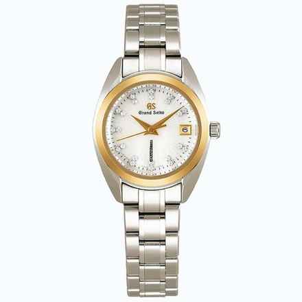  Grand Seiko STGF334 - Ladies models Quartz White Dial Titanium Ladies Watch </h1> 