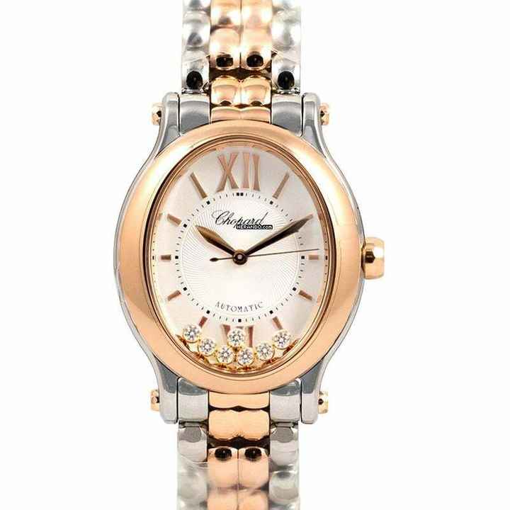  Chopard Happy Sport 278602-6002 - Happy Sport Automatic White Dial Stainless Steel Ladies Watch </h1> 