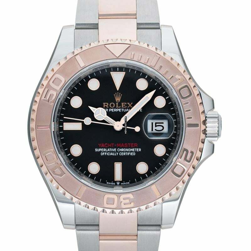  Rolex Yacht-Master 40 126621-0002 - Yacht-Master 40mm Stainless Steel & Rose Gold Black </h1> 