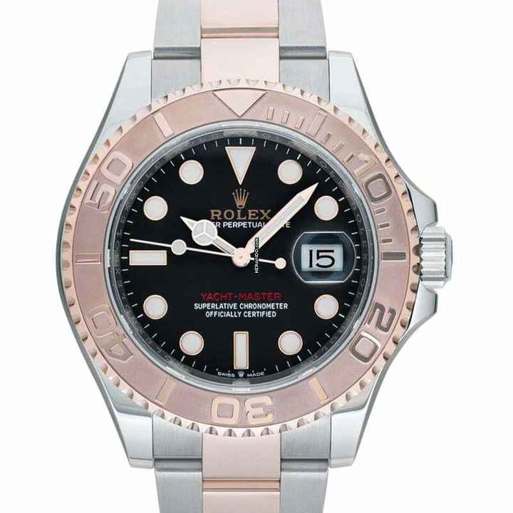  Rolex Yacht-Master 40 126621-0002 - Yacht-Master 40mm Stainless Steel & Rose Gold Black </h1> 