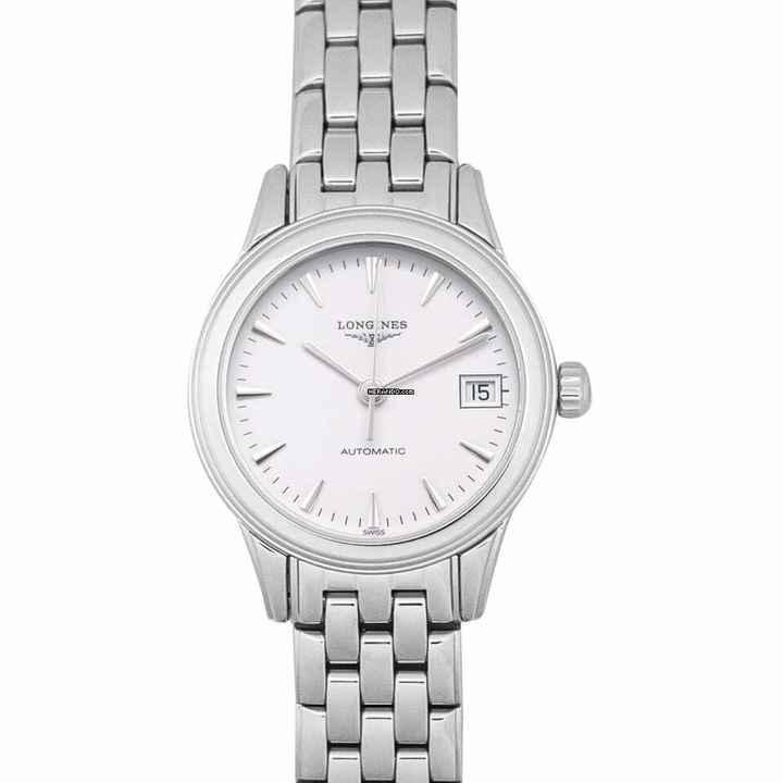  Longines Flagship L42744126 - Flagship Automatic White Dial Ladies Watch </h1> 