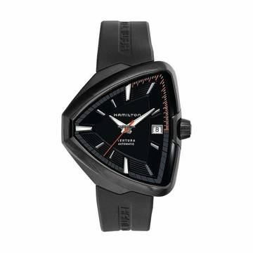  Hamilton Ventura H24585331 - Ventura Automatic Black Dial Black PVD Stainless Steel Men's Watch </h1> 