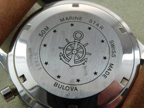 Thumbnail von Bulova Marine Star Aviator 60 th NOS Caliber 7731 Handaufzug RAR </h1>