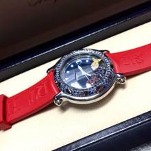 Thumbnail von Chopard Happy Sport Steel Ladies Watch w Floating Fishes </h1>