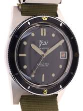 Thumbnail von Voit Gents automatic Divers Wristwatch Super – Waterproof SDW-2 AMF Skin Diving Watch also called Date-C-Matic