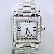 Thumbnail von Chopard Happy Sport Steel 7 Floating DIAMONDS Watch </h1>