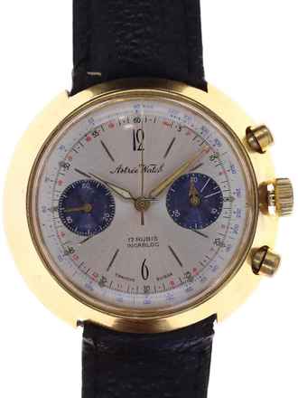 Astree Watch Gents Wristwatch Chronograph 17 Jewels Incabloc </h1> 