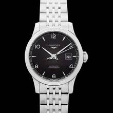 Thumbnail von Longines Record L23214566 - Record Automatic Black Dial Ladies Watch </h1>