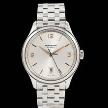 Thumbnail von Montblanc Heritage Chronométrie MB112519 - Heritage Chronométrie Automatic Silver Dial Stainless Steel Men's Watch </h1>