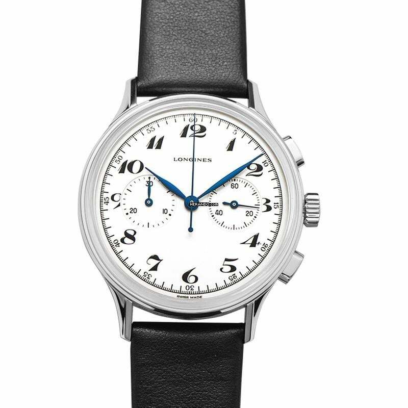 Longines Heritage L28274730 - Longines Heritage Automatic Silver Dial Stainless Steel Men's Watch </h1>