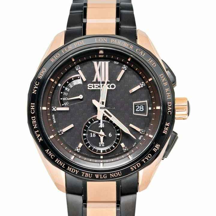  Seiko Brightz SAGA270 - Brightz SOLAR Black Dial Ceramic Men's Watch </h1> 