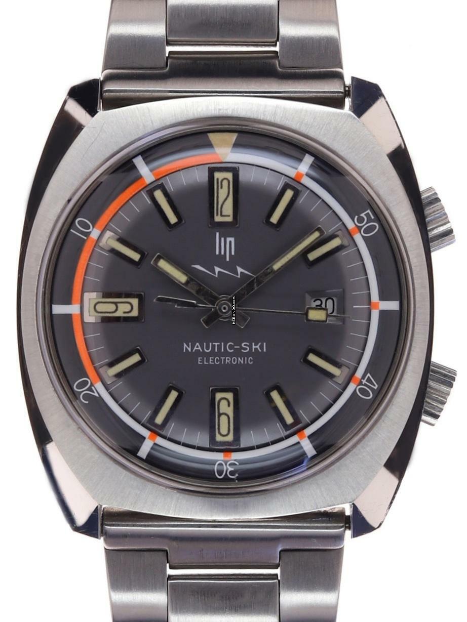  Lip Nautic Ski Gents electronic Divers wristwatch Nautic – Ski </h1> 
