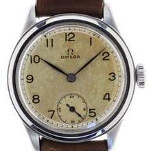 Thumbnail von Omega Gents 3/4 size manual wind Wristwatch </h1>