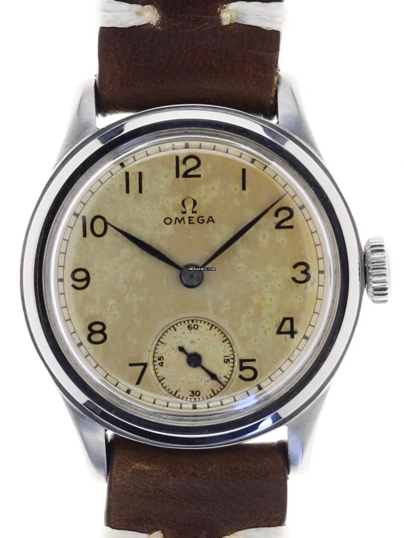  Omega Gents 3/4 size manual wind Wristwatch </h1> 