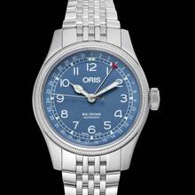 Thumbnail von Oris Big Crown Pointer Date 01 754 7741 4065-07 8 20 22 - Big Crown Pointer Date Automatic Blue Dial Men's Watch </h1>