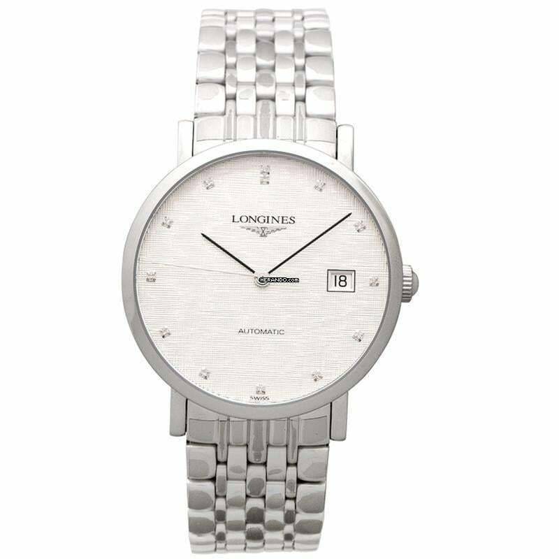 Longines Elegant L48104776 - Elegant Automatic Silver Dial Men's Watch </h1>