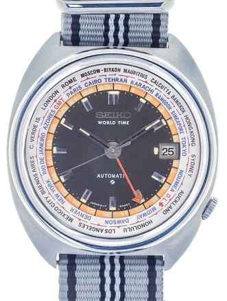  Seiko World Time Gents Automatic Wristwatch World – Time </h1> 