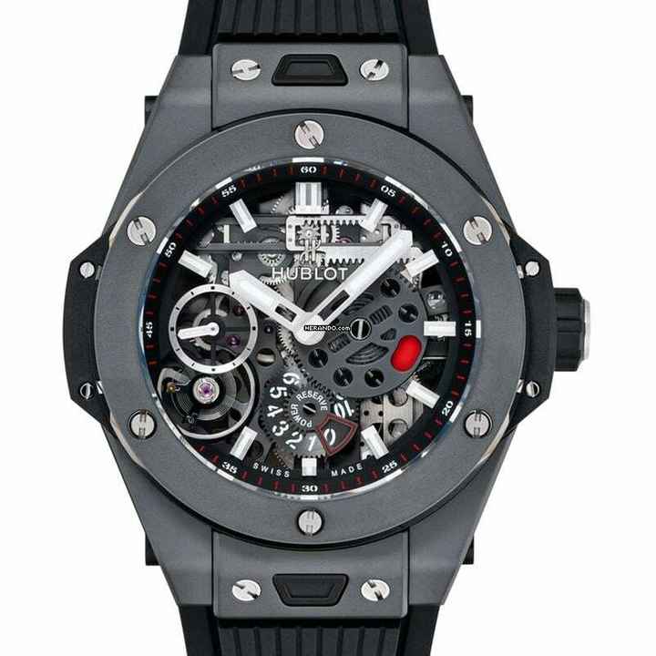  Hublot Big Bang Meca-10 414.CI.1123.RX - Big Bang Manual-winding Black Dial Ceramic Men's Watch </h1> 