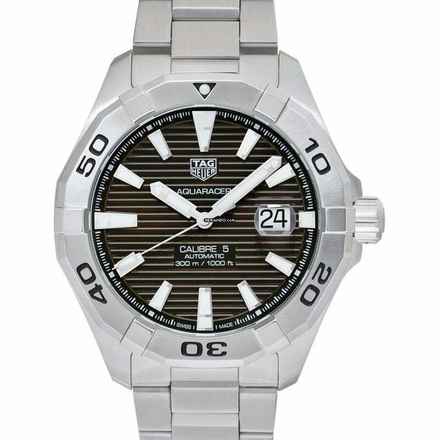  TAG Heuer Aquaracer 300M WAY2018.BA0927 - Aquaracer Automatic Brown Dial Men's Watch </h1> 