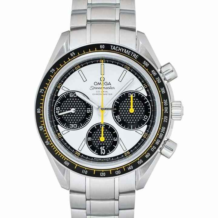  Omega Speedmaster Racing 326.30.40.50.04.001 - Speedmaster Automatic White Dial Stainless Steel Men's Watch </h1> 