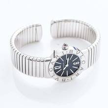 Thumbnail von Bulgari 102097 - Tubogas Quartz Black Dial Ladies Watch </h1>