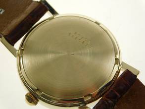 Thumbnail von Universal Genève 18 Kt Gold Bumper Hammerautomatik im original Zustand </h1>