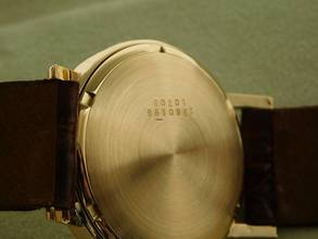 Thumbnail von Universal Genève 18 Kt Gold Bumper Hammerautomatik im original Zustand </h1>