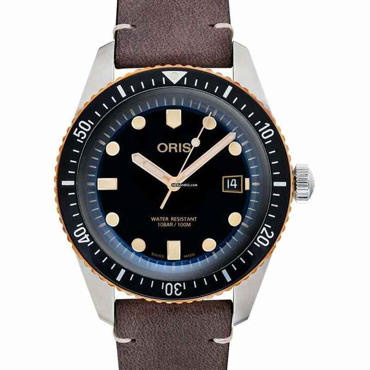  Oris Divers Sixty Five 01 733 7720 4354-07 5 21 44 - Divers Sixty-Five Automatic Black Dial Men's Watch </h1> 