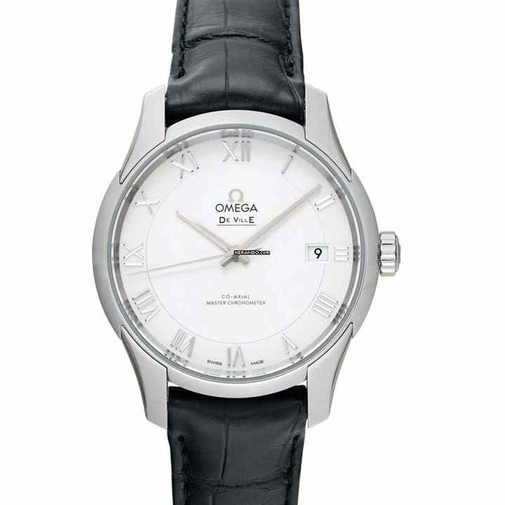  Omega De Ville Hour Vision 433.13.41.21.02.001 - De Ville Hour Vision Co-Axial Master Chronometer 41 mm Automatic Sil </h1> 