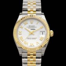 Thumbnail von Rolex Datejust 31 278273-0002 - Datejust 31 Yellow Gold Automatic White Dial Jubilee Ladies Watch </h1>