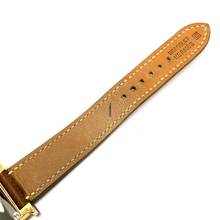 Thumbnail von Hermès Heure H Two Tone Ladies Watch ~1TCW DIAMONDS Hermès Brown Leather Band  </h1>