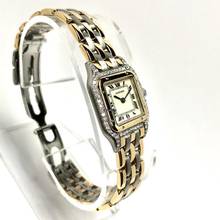 Thumbnail von Cartier Panthère 23mm 3 row gold Diamond Watch </h1>