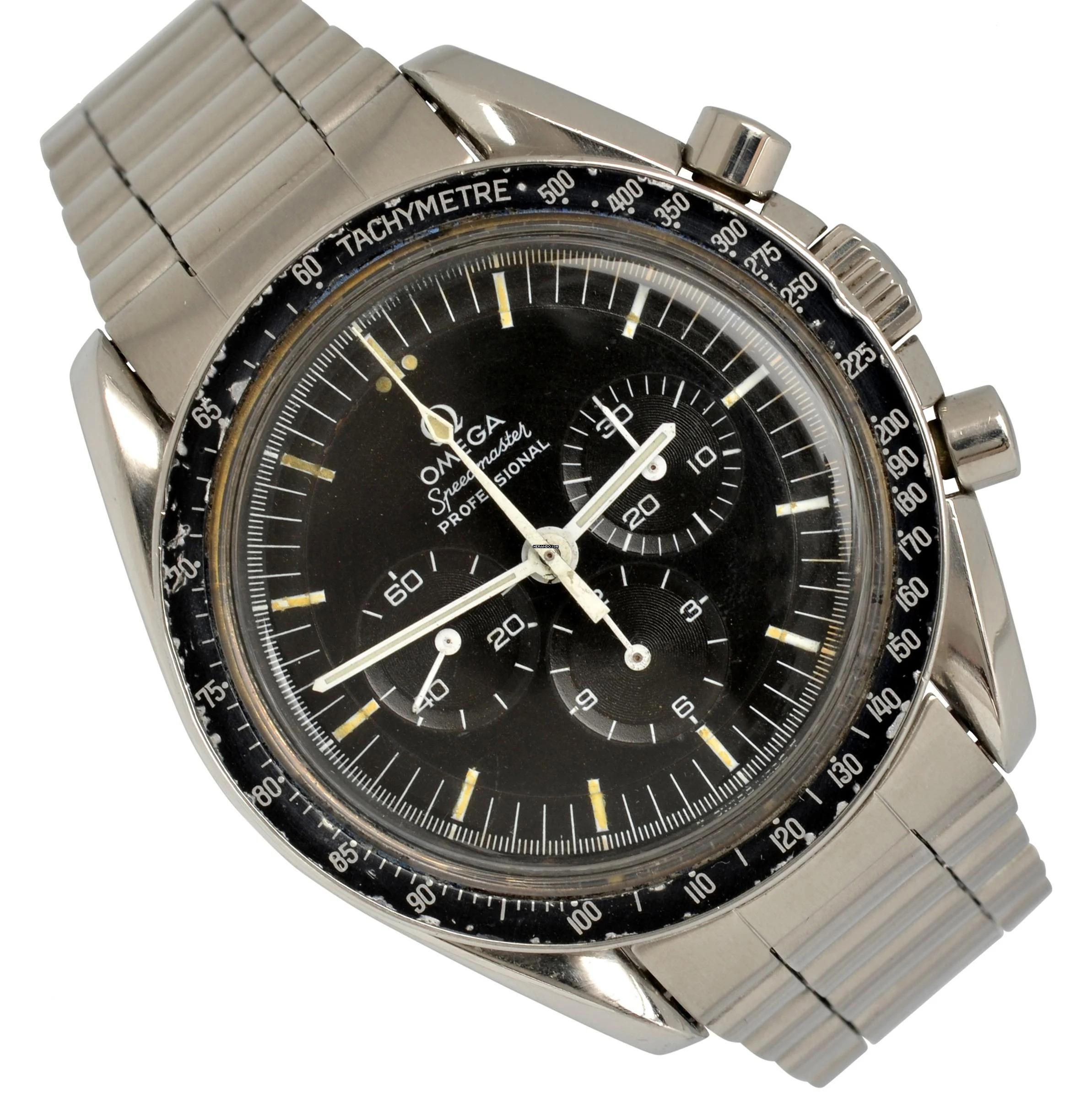  Omega Speedmaster Professional Moonwatch 145.022 Professional Moonwatch for Mexican Market 1970's  