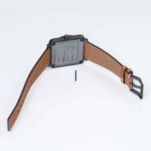 Thumbnail von Bell & Ross BR S BRS-HERI-CEM - Instruments Aviation BR S Heritage Quartz Black Dial Beige Calfskin Leather </h1>