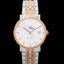 Thumbnail von Longines Elegant L48105127 - Elegant Automatic White Dial Two-tone Steel Men's Watch </h1>