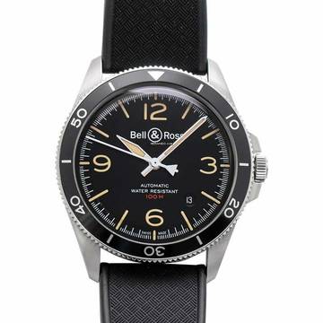  Bell & Ross BR V2 BRV292-HER-ST/SRB - Vintage Heritage Automatic Black Dial Men's Watch </h1> 