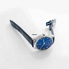 Thumbnail von IWC Portugieser Automatik IW358305 - Portugieser Automatic blue Dial Stainless Steel Men's Watch </h1>