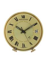 Thumbnail von Jaeger-LeCoultre Memovox Gents rectangular Travel Clock Pocket Watch Memovox Alarm and small Desk Clock </h1>