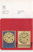 Thumbnail von Jaeger-LeCoultre Memovox Gents rectangular Travel Clock Pocket Watch Memovox Alarm and small Desk Clock </h1>