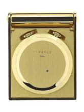 Thumbnail von Jaeger-LeCoultre Memovox Gents rectangular Travel Clock Pocket Watch Memovox Alarm and small Desk Clock </h1>