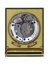 Thumbnail von Jaeger-LeCoultre Memovox Gents rectangular Travel Clock Pocket Watch Memovox Alarm and small Desk Clock </h1>