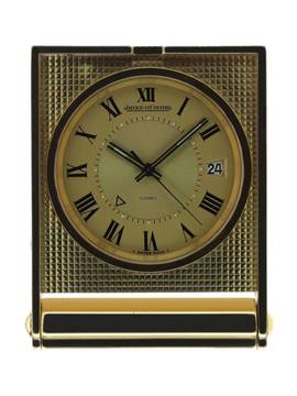  Jaeger-LeCoultre Memovox Gents rectangular Travel Clock Pocket Watch Memovox Alarm and small Desk Clock </h1> 
