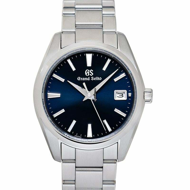  Grand Seiko Heritage Collection SBGP013 - HERITAGE Quartz Blue Dial Steel Men's Watch </h1> 