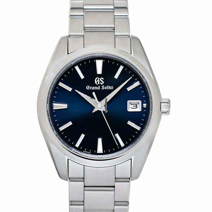  Grand Seiko Heritage Collection SBGP013 - HERITAGE Quartz Blue Dial Steel Men's Watch </h1> 
