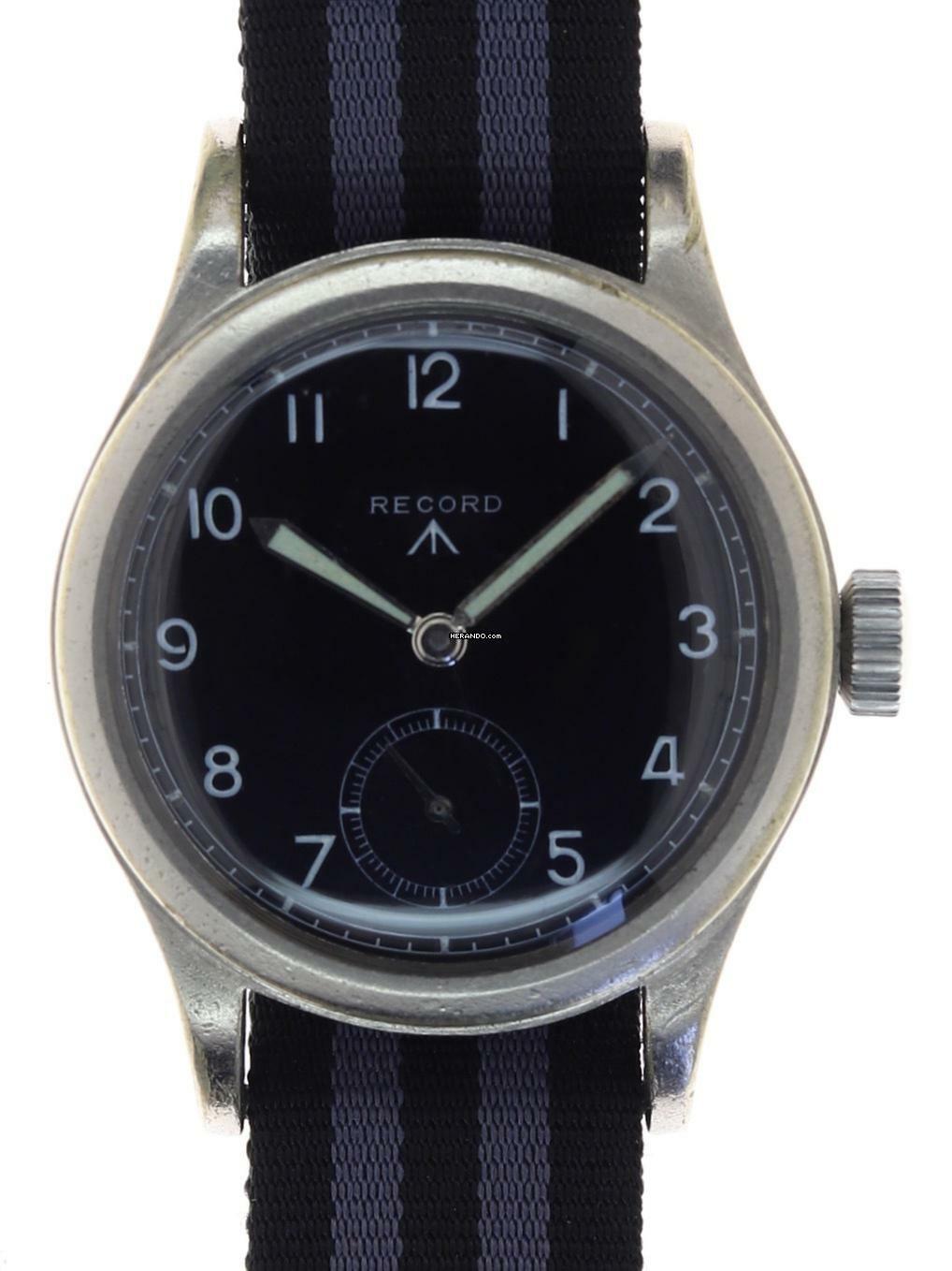 Record Gents Wristwatch Military </h1>