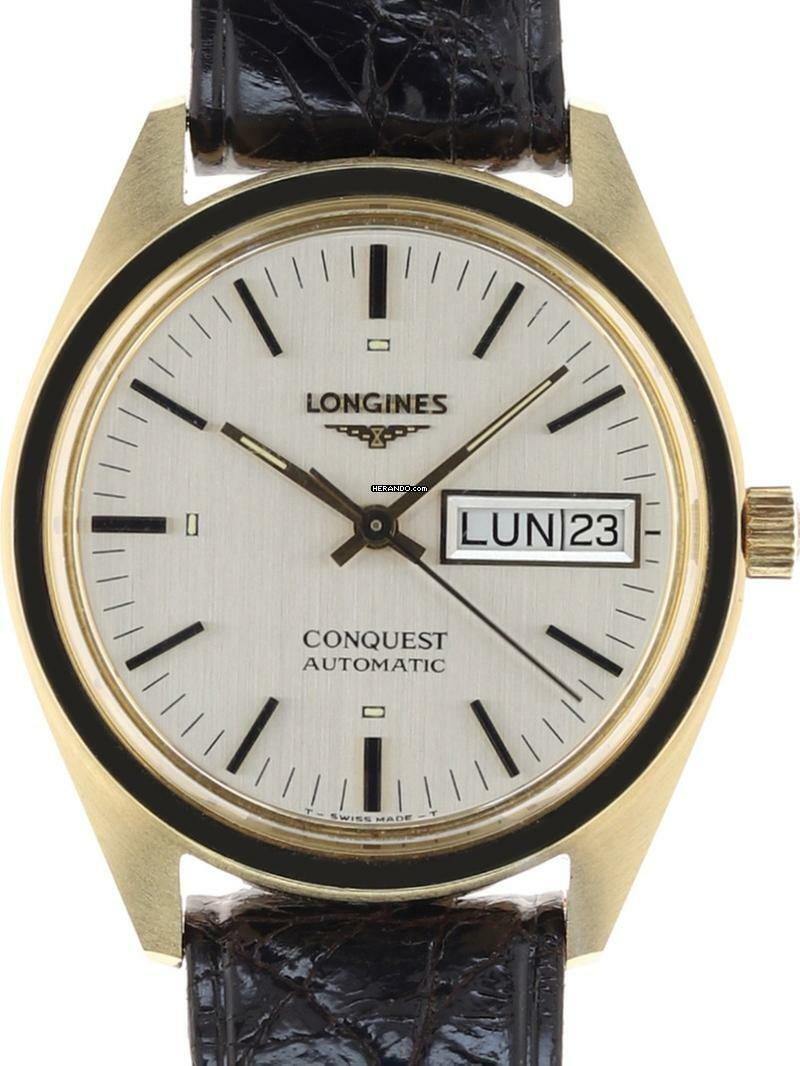  Longines Conquest Gents Autmatic Wristwatch Conquest Automatic Day-Date </h1> 