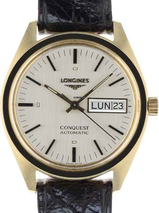  Longines Conquest Gents Autmatic Wristwatch Conquest Automatic Day-Date </h1> 