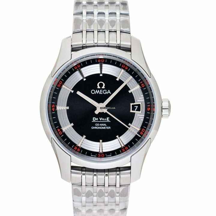  Omega De Ville Hour Vision 431.30.41.21.01.001 - De Ville Hour Vision Co-Axial 41 mm Automatic Black Dial Stainless S </h1> 