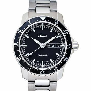  Sinn 104 104.010 - 104 St Sa I Pilot Watch Stainless Steel Black Dial 41mm </h1> 