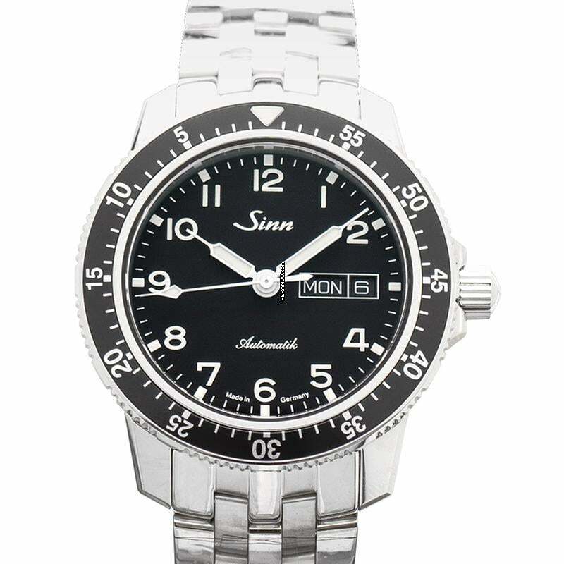  Sinn 104 104.011 - 104 St Sa A Pilot Watch Black Dial Stainless Steel 41mm </h1> 